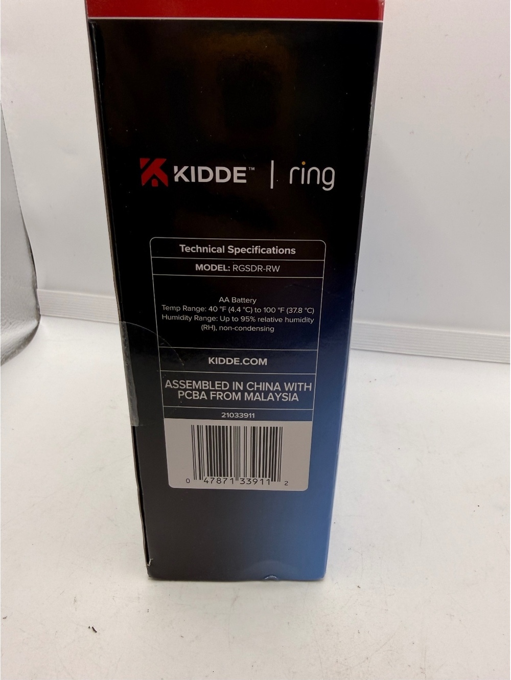 Kidde Smart Smoke Alarm with Ring Integration RGSDR-RW - Picture 4 of 5